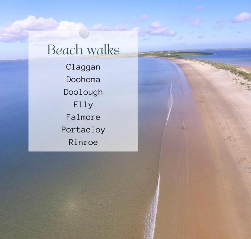 Seascape On The Edge Of Town: 4 Beds All Ensuite. Belmullet Luaran gambar